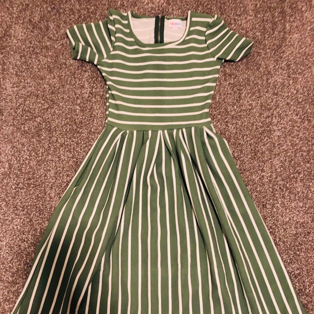 Lularoe striped dress
